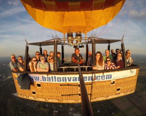 Ballonvlucht in Eindhoven naar Middelbeers